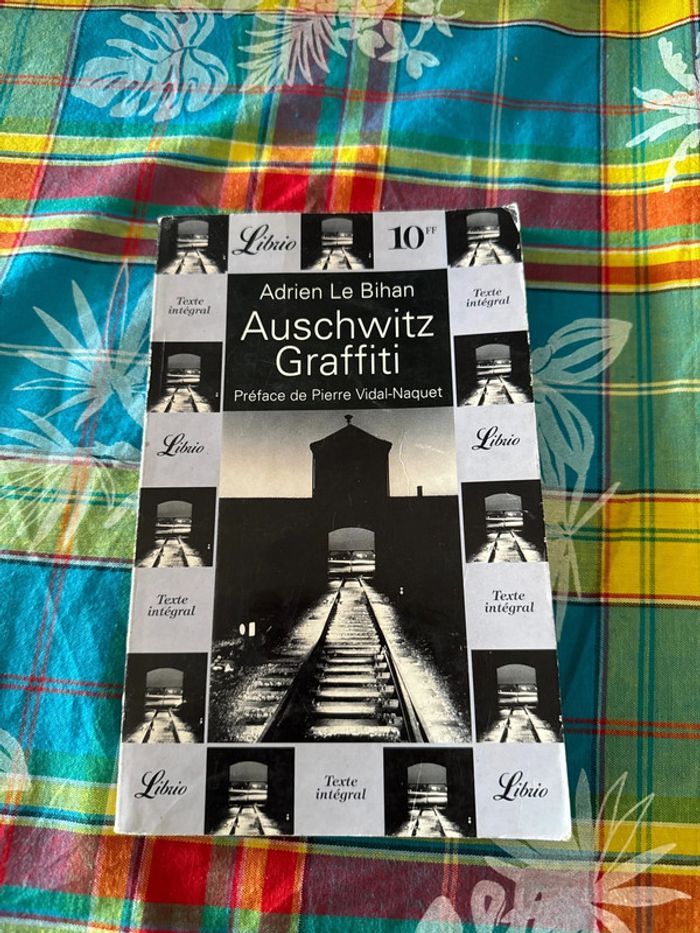 Livre Auschwitz Graffiti - Adrien Le Bihan