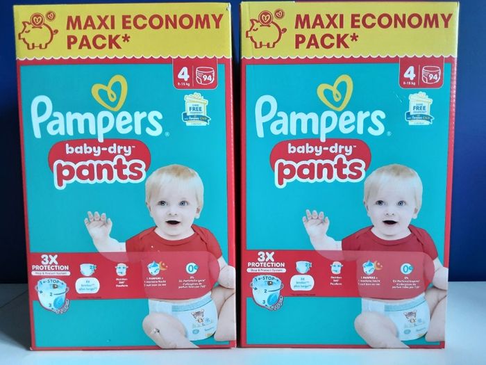 Pampers pants taille 4 (9-15 kg )