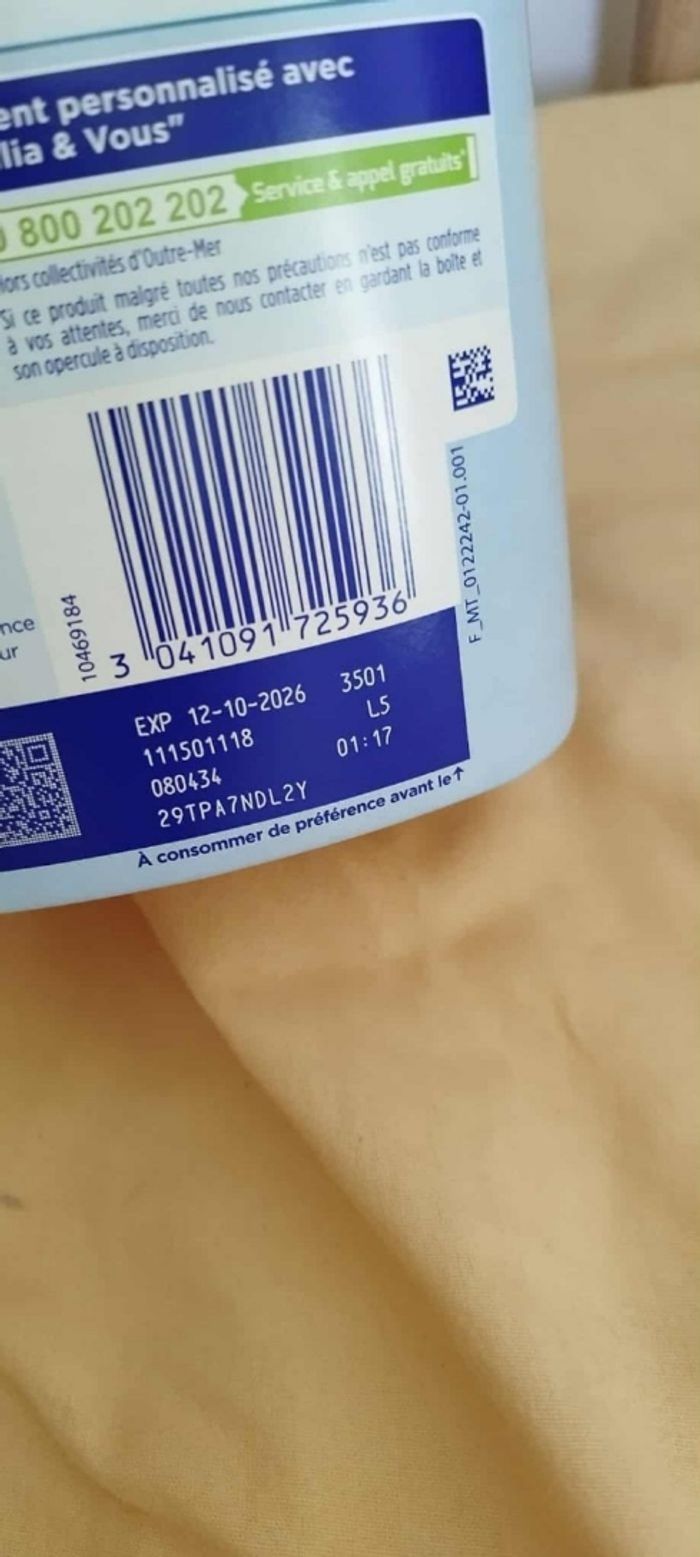 Lait Gallia calisma 2 - photo numéro 2