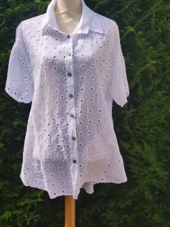 💮  Marguerites broderie anglaise 🌸 taille unique jusqu'au 46