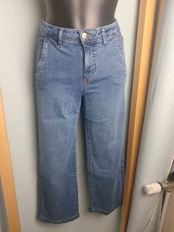 Happy jean taille haute jambe large T.36