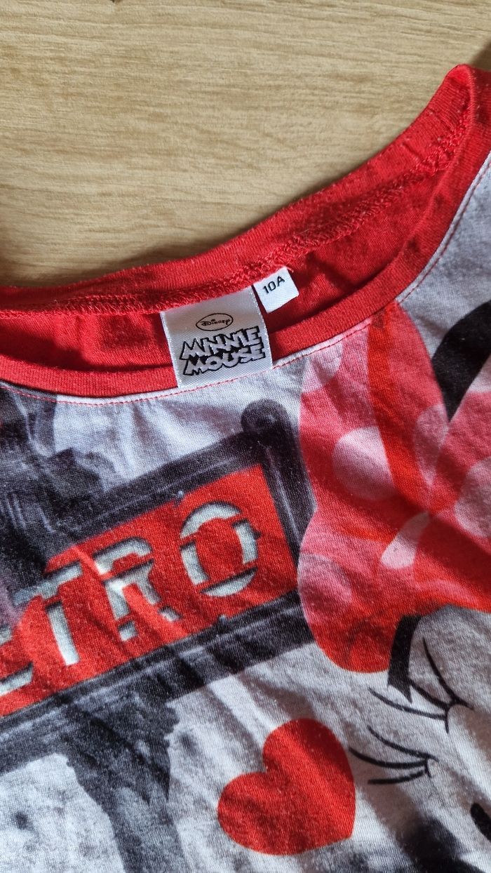 T-shirt Minnie 10 ans - photo numéro 2
