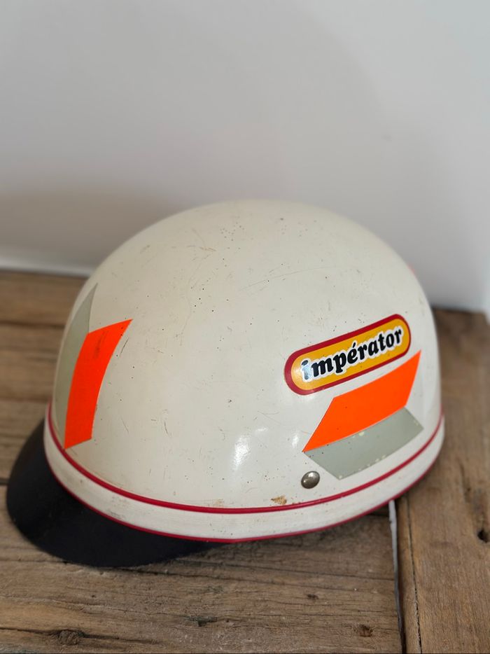 Casque mobylette vintage
