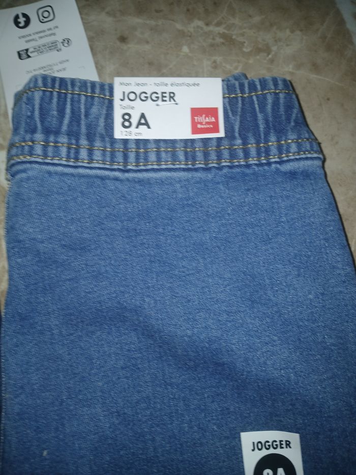 Lot 2 jeans garçon 8ans - photo numéro 9