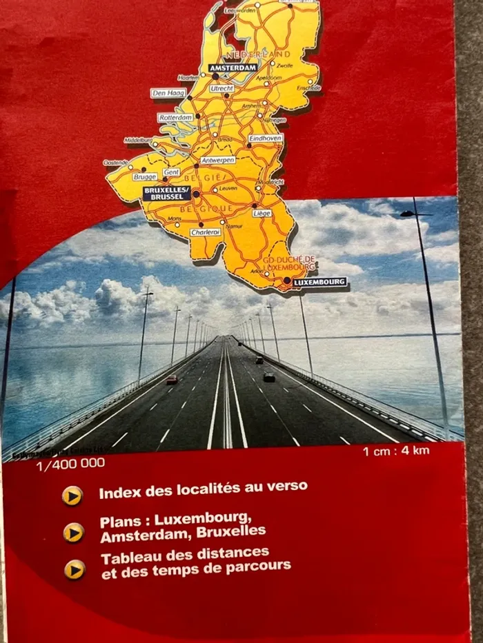 Carte routière Belgique Michelin - photo numéro 3