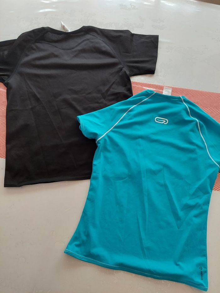 lot 2 maillot tee-shirts running sport - photo numéro 6