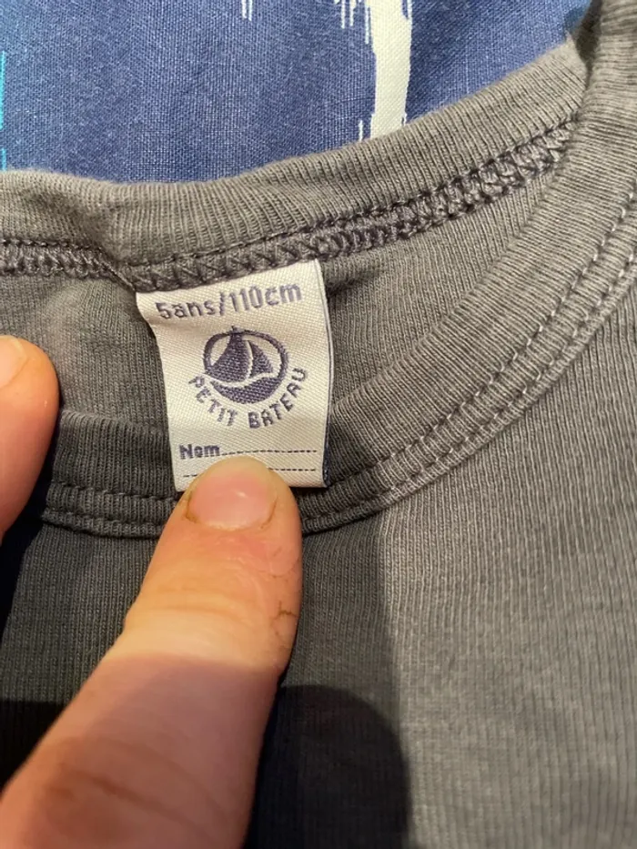 T -shirt petit bateau - photo numéro 2