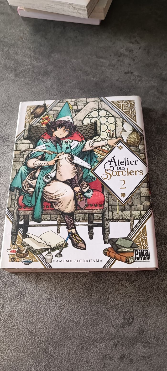 Manga l'atelier des sorciers tome 2
