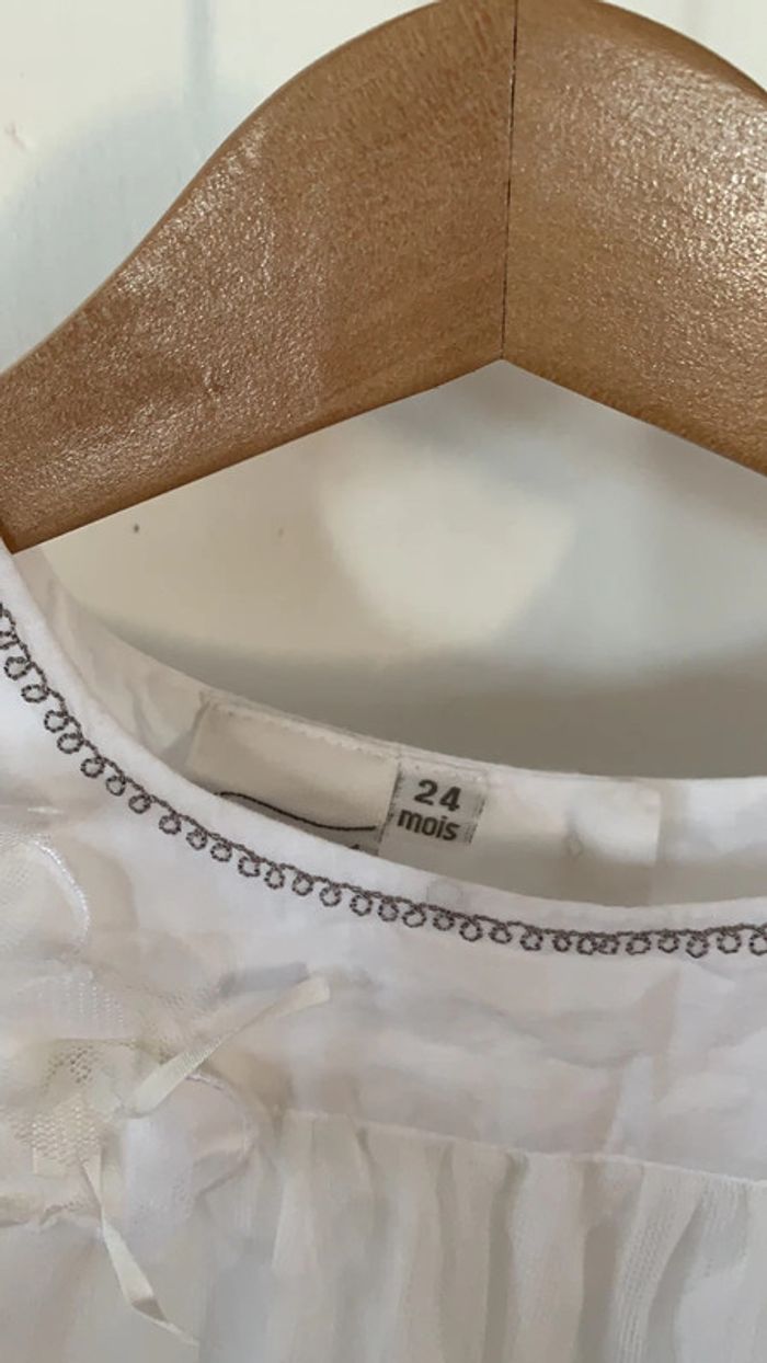 robe blanche 24 mois - photo numéro 3