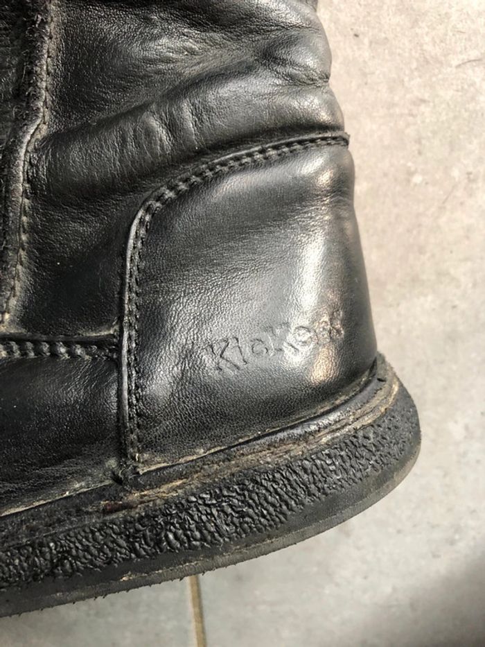Bottes en cuir Kickers P.37 - photo numéro 3