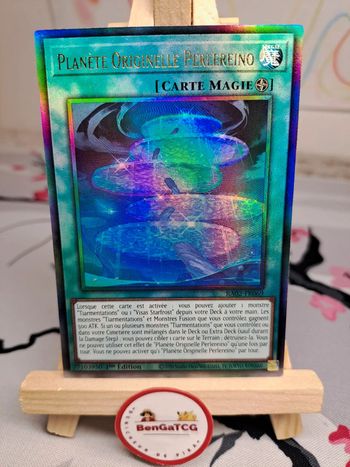 Carte Planète Originelle Perlereino Ultimate Rare Yu-Gi-Oh! Collection Rareté II 25th FR 1ère ed