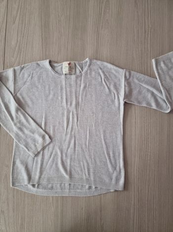 Pull fin beige - Zara - Taille 7 ans