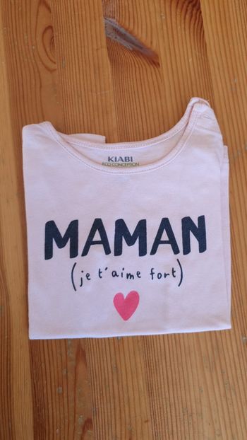 Tee-shirt mc - 9 mois