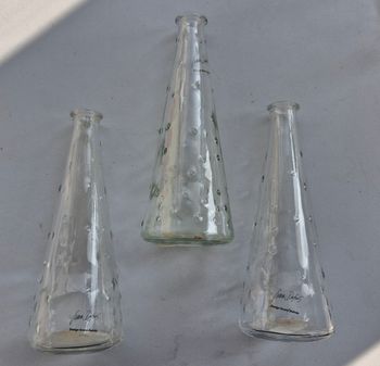 Lot de 3 vases soliflores Ikea