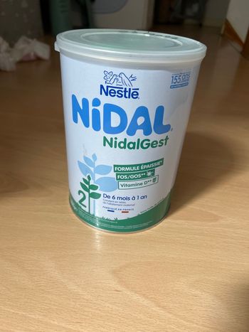 Lait 2eme âge nidal 