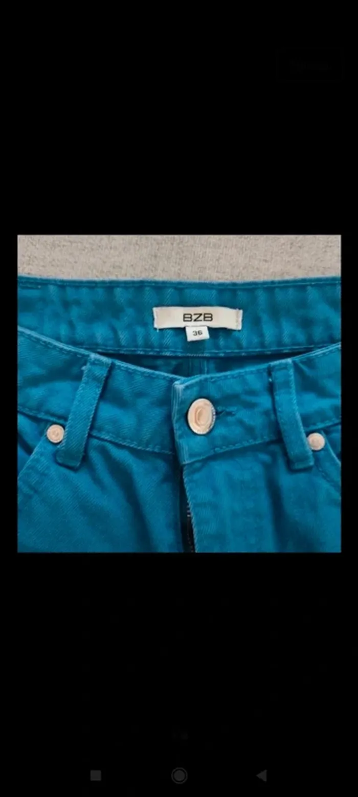Bizzbee jean large taille S 36 très bon état - photo numéro 2
