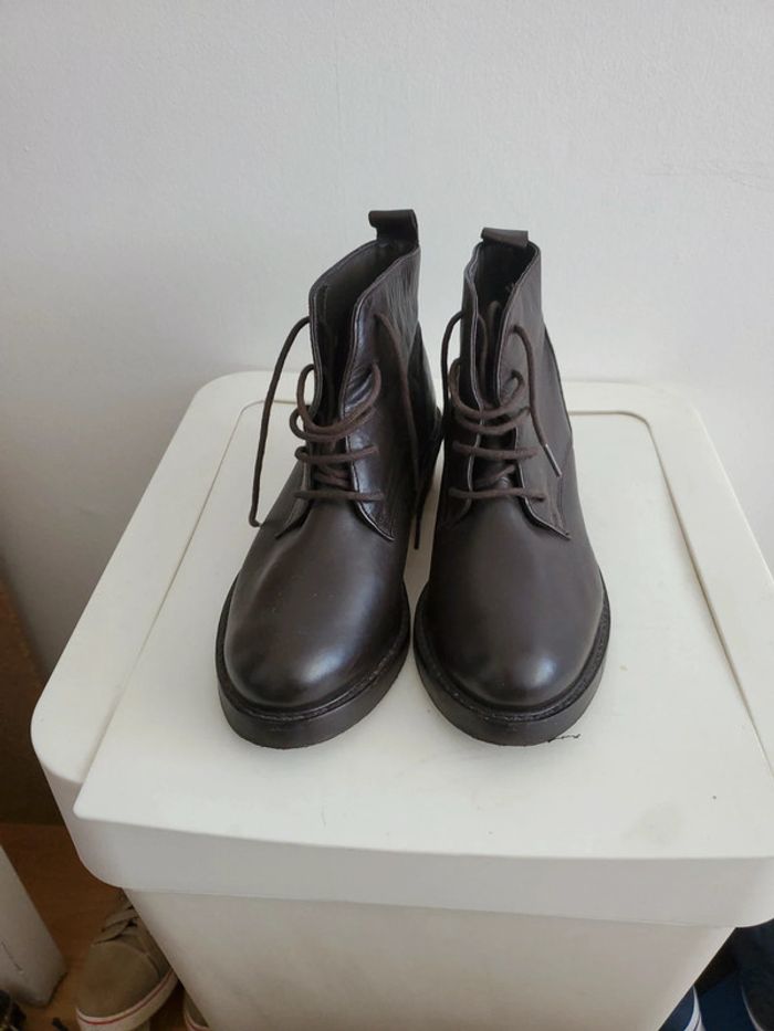 Bottine noir P36 - photo numéro 3