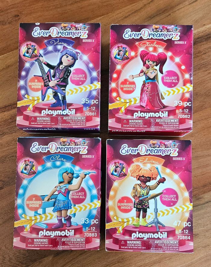 Playmobil EverDreamerz - lot de 4 sets *neuf*