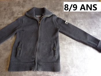 Gilet "Okaïdi" 8/9 ans