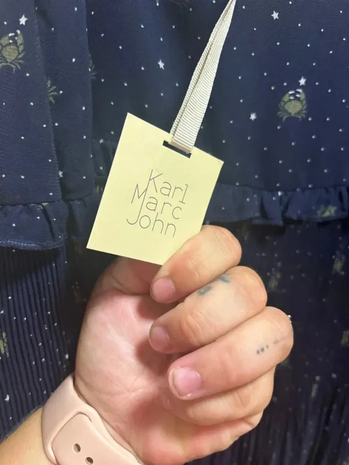 Jupe plissée Karl Marc John - Taille M - Neuve avec étiquette - photo numéro 4