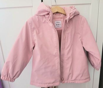 Coupe vent imperméable molletonné fille