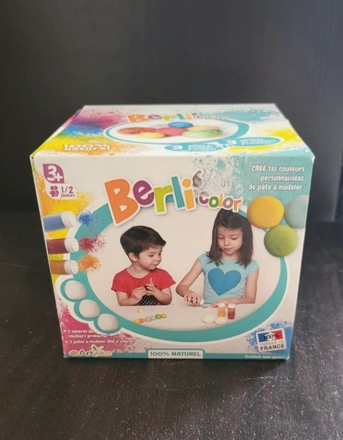 Pate a modeler à coloré - photo numéro 2