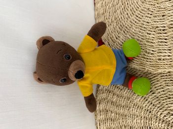 JEMINI | Peluche Musicale Petit Ours Brun