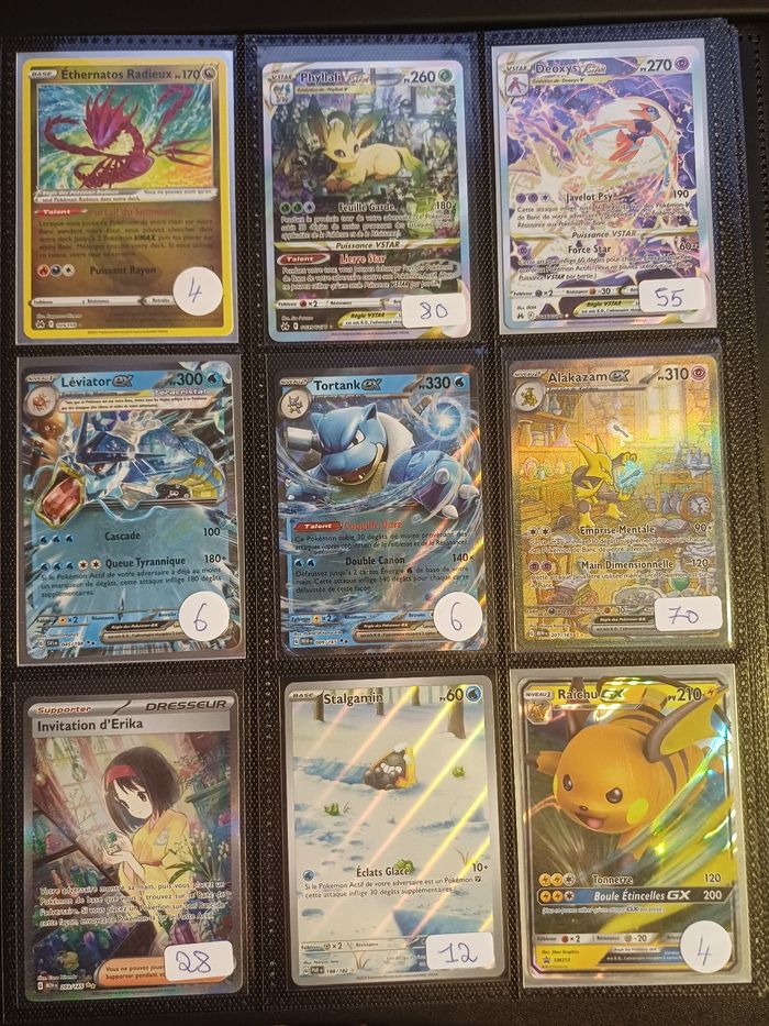 ⭐️ Gros Lot de cartes Pokémon - 96 Ultra dont set de base  (85 % de la valeur)⭐️ - photo numéro 9