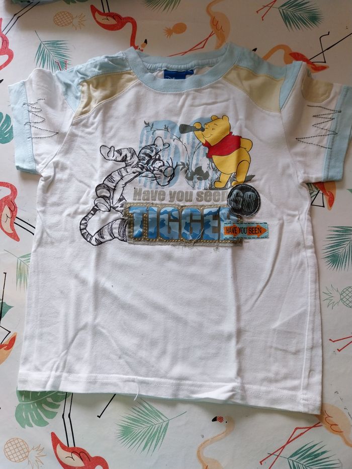Lot de 9 t-shirts manche courte taille 4 ans pour garçon - photo numéro 2
