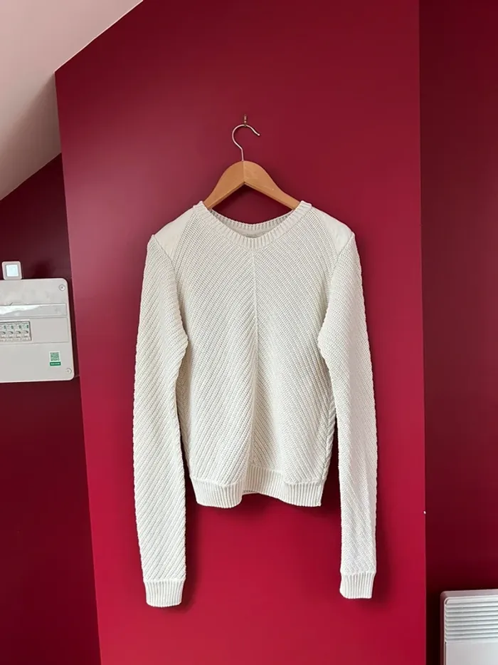 Pull en coton femme taille M Acquaverde - photo numéro 3