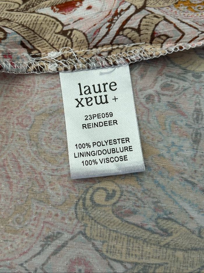 Robe longue satinée neuve Laura Max taille M - photo numéro 9