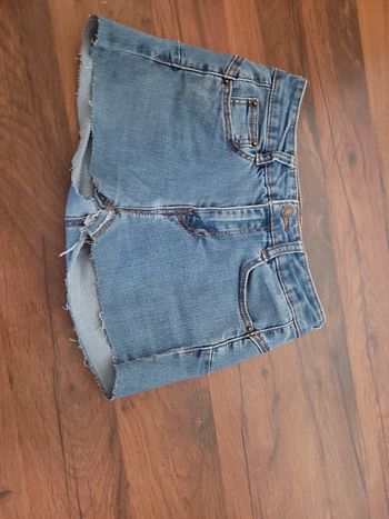Short en jean pull &bears taille 36