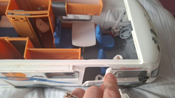 Camping-car miniature “Holiday Camper” HYMER vintage – très bon état - photo numéro 4