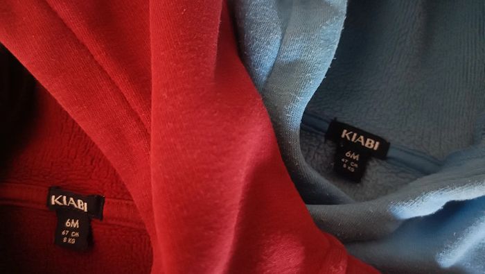 Lot 2 Sweat à capuche 6 mois - photo numéro 4