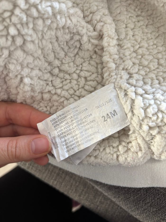 Veste doublée blanche à fleure, Creeks, 2 ans - photo numéro 9