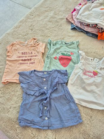 Lot de tenue été fille 6 mois