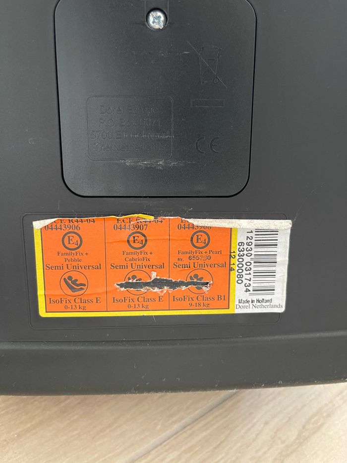 Base isofix pour maxicosy et son siège auto - photo numéro 3