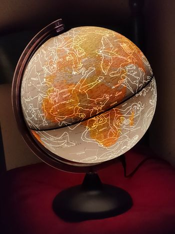 Globe terrestre lumineux (n°2)