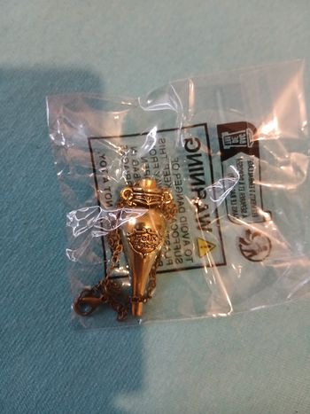 Collier potion argenté harry potter neuf