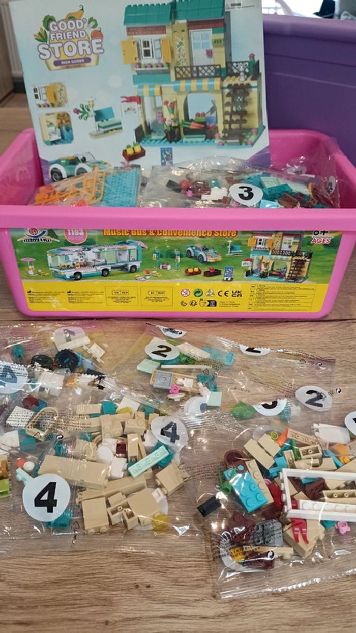 Jeu de construction 1193 pièces