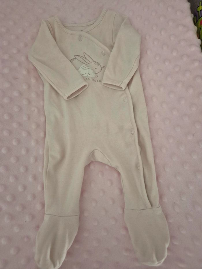 Lot deux Pyjamas naissance - photo numéro 2