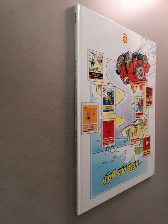 Achille talon vous salue bien l'été des BD une collection shell - photo numéro 3