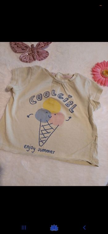 T.shirt bébé taille 12 mois