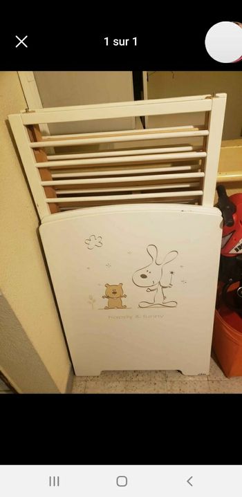 Lit a barreau evolitif