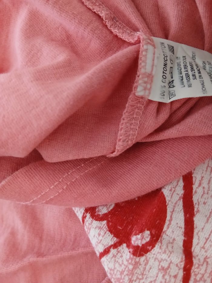 Tee shirt fushia taille M - photo numéro 5
