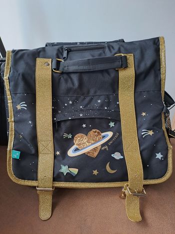 Cartable + trousses 2 compartiments