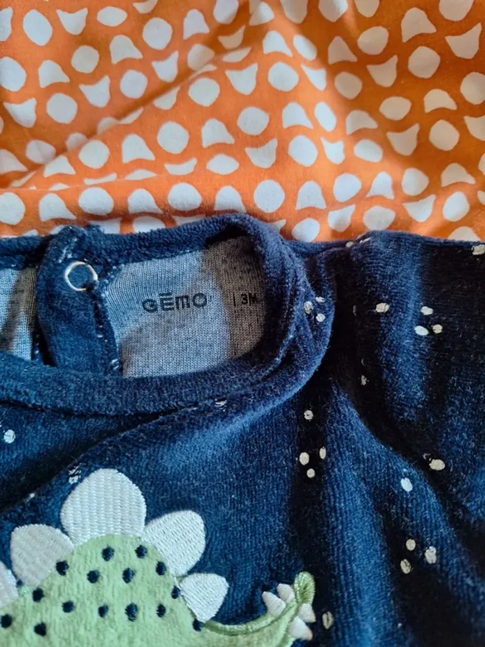 Pyjama, 3 mois. Gemo - photo numéro 2