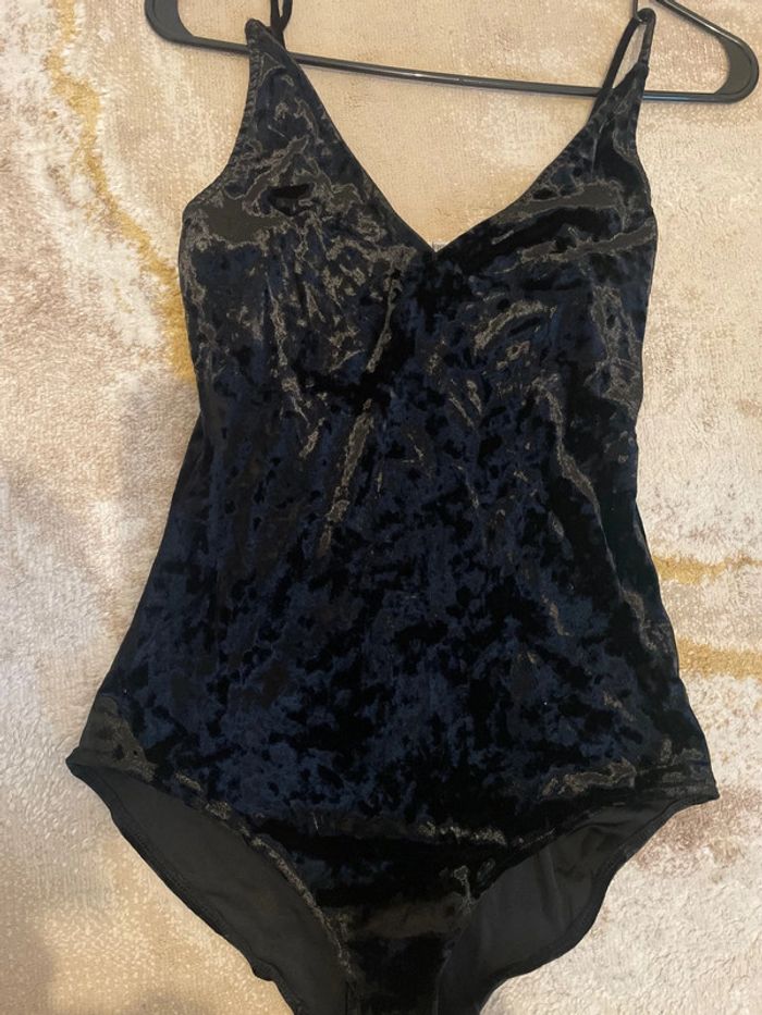 Bodies en velours noir H&M - photo numéro 2