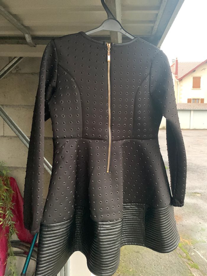 Robe manches longues fille festif