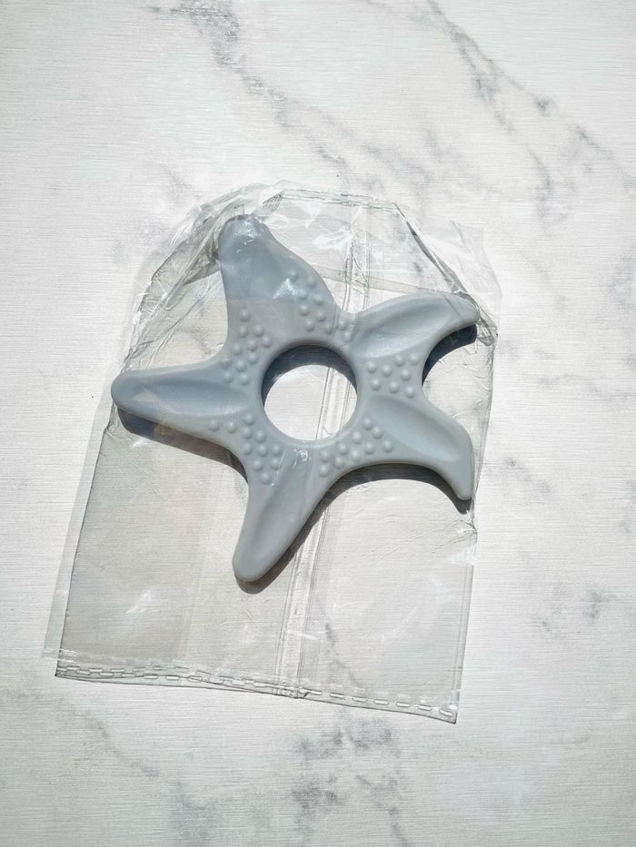 Anneaux de dentition bébé silicone étoile 🌟 - photo numéro 8
